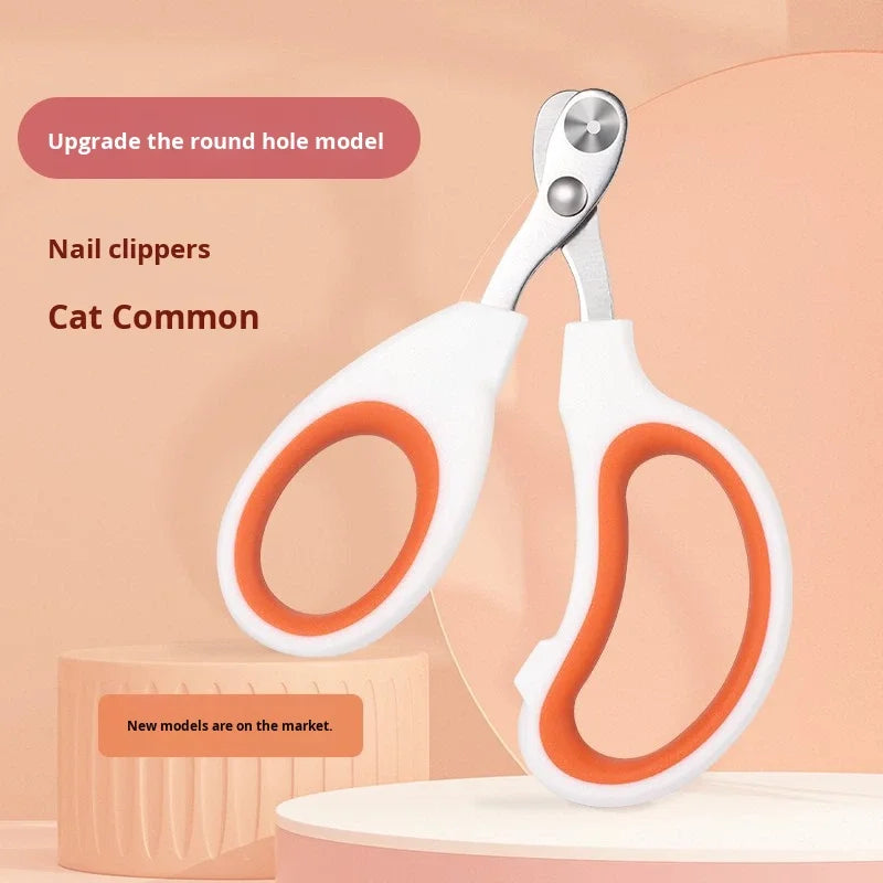 Best Selling Professional Stainless Steel Portable Simple Pet Nail Clippers Convenient Dog Cat Nail Trimmers Comfortable Claw