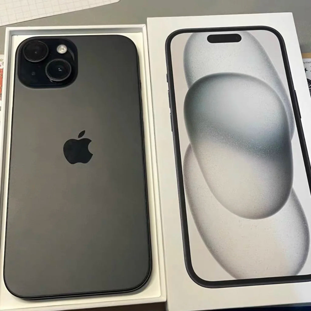 Wholesale High Quality Used Original Unlocked Black for iPhone 15 5G Smartphone Global Version with LTE Cellular for USA