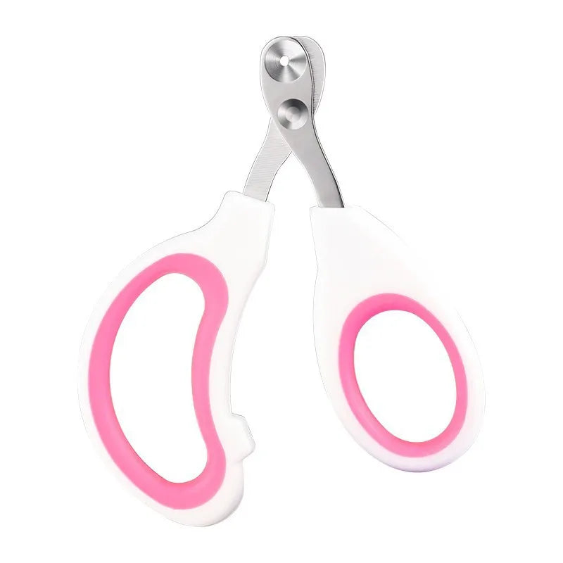 Best Selling Professional Stainless Steel Portable Simple Pet Nail Clippers Convenient Dog Cat Nail Trimmers Comfortable Claw