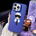 Phone Case for iPhone 12 11 13 14 15 16 Max Pro Plus IMD Plating Cover Famous Designer Head Portrait
