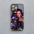 Modern Style Tide Girls Purple Mobile Phone Case for iPhone 15 Plus Pro Max 16 11 12 13 14 Pro Max Mini XS XR X Back Covers