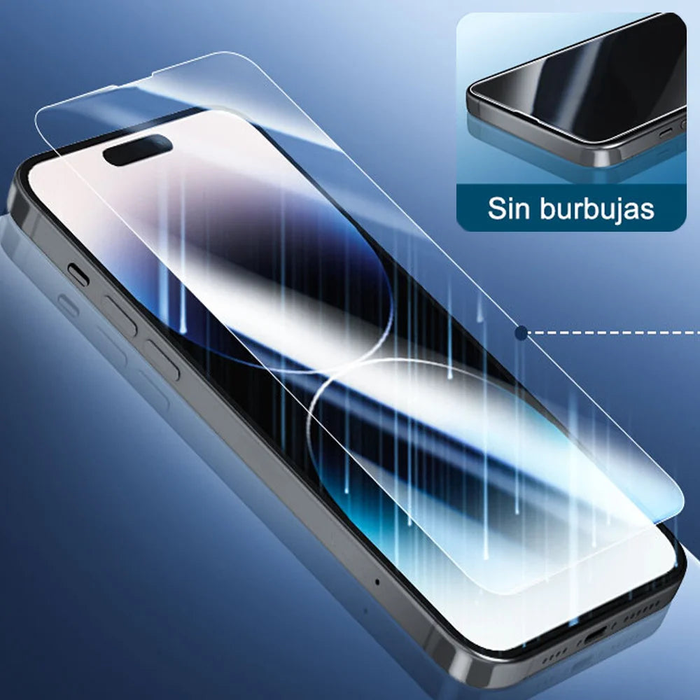 1~4Pcs Screen Protector For iPhone 17 16 15 14 Pro Max Tempered Glass iPhone 11 12 13 Mini Glass For iPhone 17 Pro Camera Film