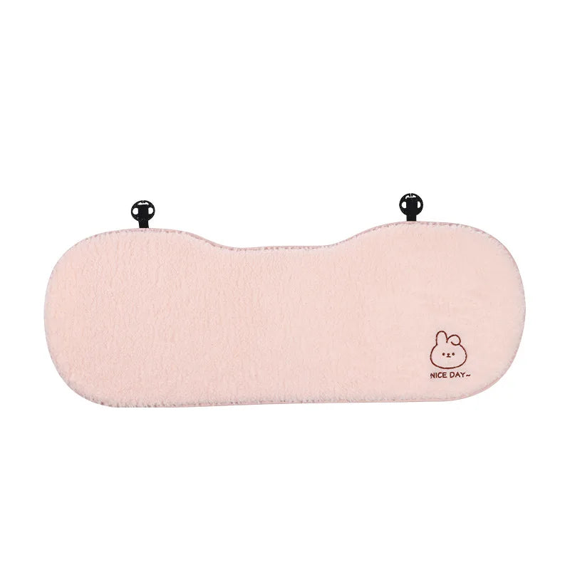 New Polar Fleece Cartoon Car Seat Cushion Pads Winter Warm Anti Slip Auto Seat Cushion Cover Decoration Interior Accessories