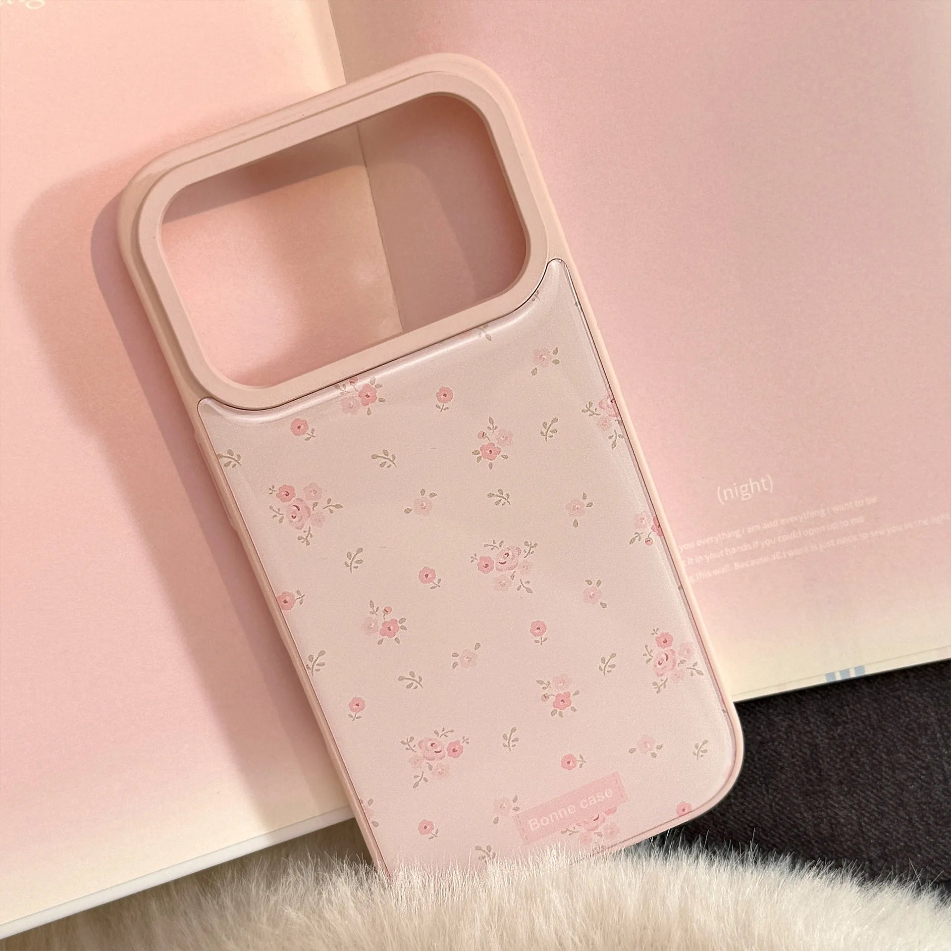 Fairy floral pink flowers refreshing gentle girls Phone case For iPhone 17 16 15 14 13 12 Pro Max Case Cute Luxury Cartoon Cover