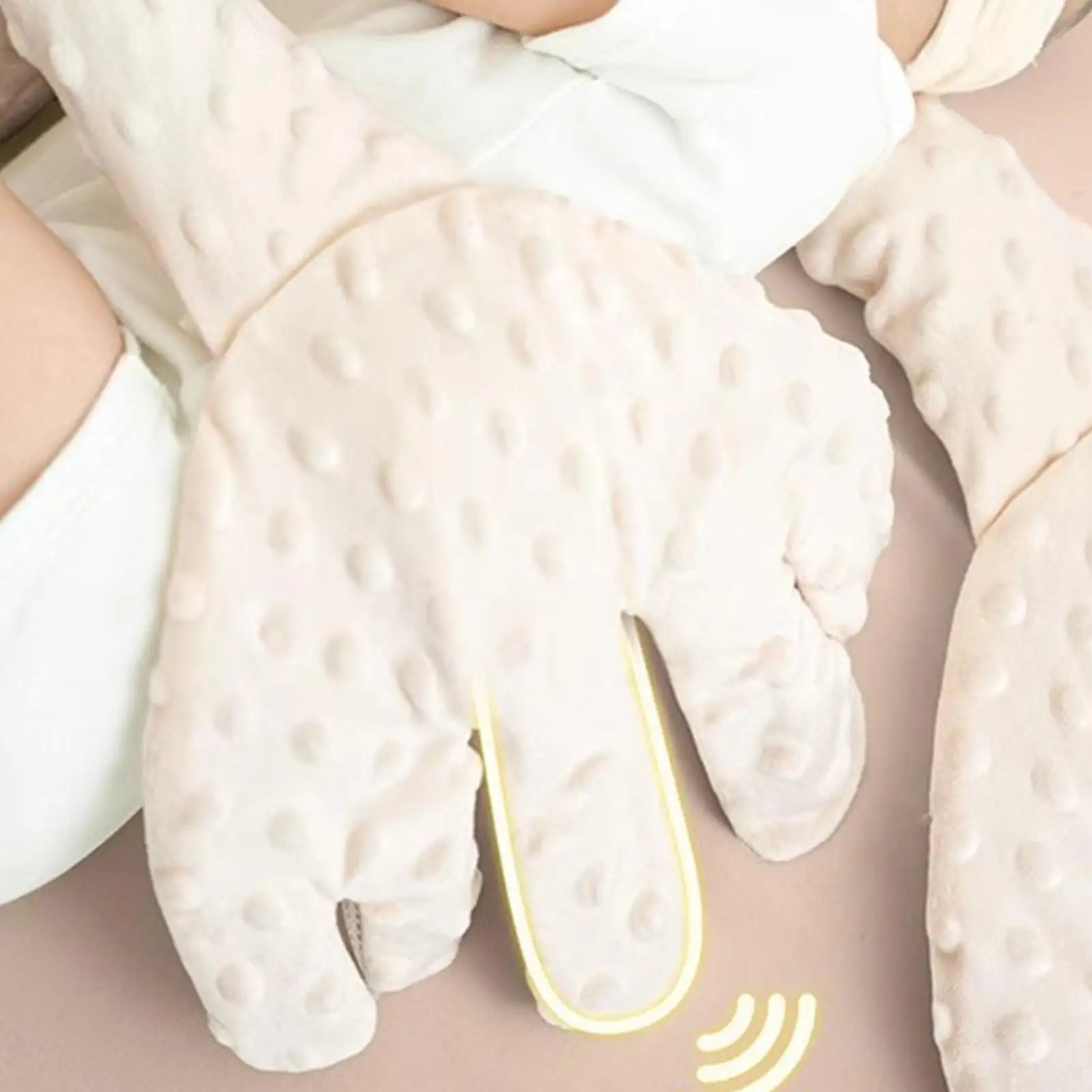 Electric Baby Hand Pillow Soothing Palm Patting Toy Baby Sleeping Patting Dolls With Soothing Palm Remote Control For Toddler