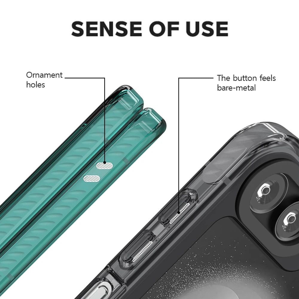 for Galaxy Z Flip 6 Case Pink Green Black with Hinge Protection Soft TPU Shockproof Cover for Women Girls